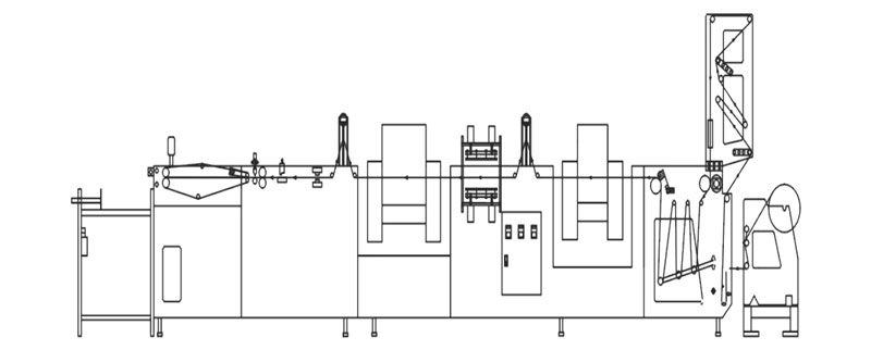 Machine multifonctionnelle de fabrication de sac de sac de correction automatique commandée par ordinateur